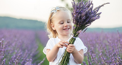 Aromaterapia: lavanda recomendada para niños